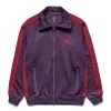 Needles TRACK JACKET -helmut shop needlesTRACKJACKETB DK.PURPLE0750SLQ227 1