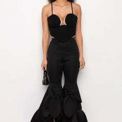 NEW NEW CORSET TANK -helmut shop new new corset tank black 7 7