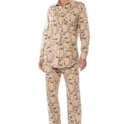 NEW SOCIETY PRINTED BUTTON DOWN TOP -helmut shop new society printed button down top multi 3 3 c1