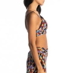 NO PROMISES BRALETTE TOP -helmut shop no promises bralette top multi 5 5