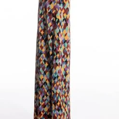 NO PROMISES PALAZZO PANTS -helmut shop no promises palazzo pants multi 7 7