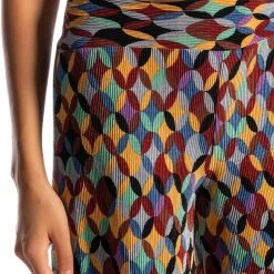 NO PROMISES PALAZZO PANTS -helmut shop no promises palazzo pants multi 9 9