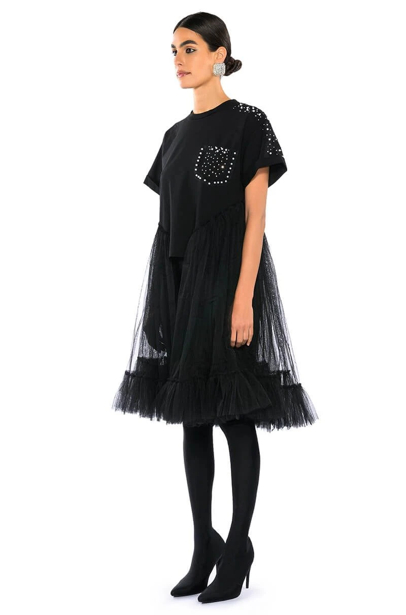 NOT IN THE MOOD OVERSIZED HIGH LOW SHORT SLEEVE TSHIRT - Image 7