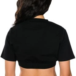 NOT YOUR BABE CROPPED SHORT SLEEVE CREW NECK TSHIRT 14 NOT YOUR BABE CROPPED SHORT SLEEVE CREW NECK TSHIRT -helmut shop not your babe cropped short sleeve crew neck tshirt black 5 5 c1 c1 c1