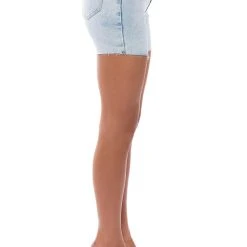 NOT YOUR MOMS EVERYDAY SHORT -helmut shop not your moms everyday short light blue 6 6