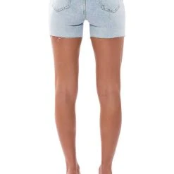 NOT YOUR MOMS EVERYDAY SHORT -helmut shop not your moms everyday short light blue 7 7