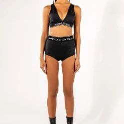 NOTHING TO WEAR BRALETTE -helmut shop nothing to wear bralette black 8 8