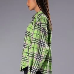 NOW YOU SEE ME SEQUIN SHIRT JACKET -helmut shop now you see me sequin shirt jacket green multi 6 6