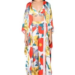 ON THE PATIO KAFTAN -helmut shop on the patio kaftan yellow multi 3 3
