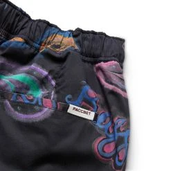 Rassvet PAISLEY VACATION TROUSERS WOVEN -helmut shop paccbetPAISLEYVACATIONTROUSERSWOVENBLACKMPACC11P005 4