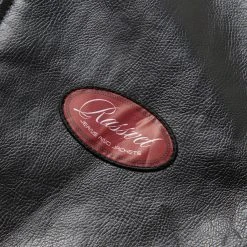 Rassvet VARSITY LEATHER JACKET WOVEN -helmut shop paccbetVARSITYLEATHERJACKETWOVENBLACKMPACC11C003 3