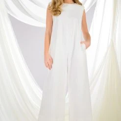 PAINT THE TOWN WIDE LEG JUMPSUIT -helmut shop paint the town wide leg jumpsuit cream 10 10