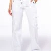 PARKER WIDE LEG CARGO PANTS -helmut shop parker wide leg cargo pants white 1 1