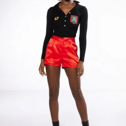 PASSIONE SATIN SHORTS -helmut shop passione satin shorts red 9 9