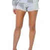 PATCHWORK SHADES OF GREY FAUX LEATHER SHORTS -helmut shop patchwork shades of grey faux leather shorts grey multi 1 1