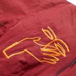 Perks And Mini SADIE LASKA PATCHWORK REVERSIBLE BOMBER JACKET -helmut shop perks miniSADIELASKAPATCHWORKREVERSIBLEBOMBERJACKETGARNETM39152 3