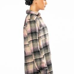 PETIT A PETIT RHINESTONE EMBELLISHED PATCH BUTTON DOWN -helmut shop petit a petit rhinestone embellished patch button down pink multi 4 4