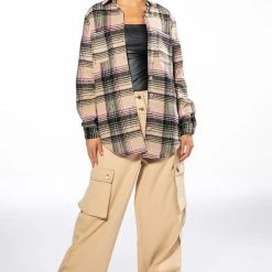 PETIT A PETIT RHINESTONE EMBELLISHED PATCH BUTTON DOWN -helmut shop petit a petit rhinestone embellished patch button down pink multi 7 7