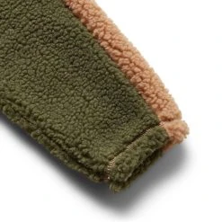 Pleasures REWIND QUARTER ZIP -helmut shop pleasuresREWINDQUARTERZIPGREENSP22F021 5