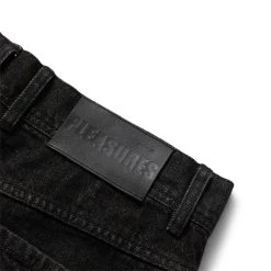 Pleasures SHATTER DENIM PANT -helmut shop pleasuresSHATTERDENIMPANTBLACK30P22F023 4