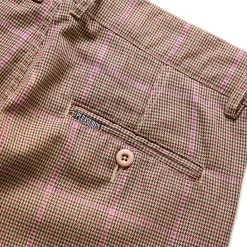 Pleasures X PLAYBOY CLASH TROUSER -helmut shop pleasuresXPLAYBOYCLASHTROUSERBROWN28P22PB034 BROWN 5