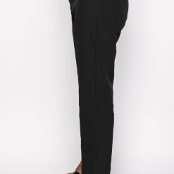 PLUS DINNER AND MOVIE HIGH RISE PANT -helmut shop plus dinner and movie high rise pant black 4 4