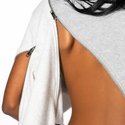 POLLY COLORBLOCK PULLOVER -helmut shop polly colorblock pullover grey multi 10 10