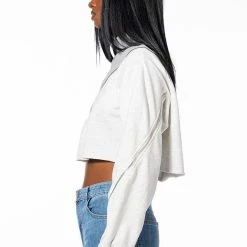 POLLY COLORBLOCK PULLOVER -helmut shop polly colorblock pullover grey multi 6 6