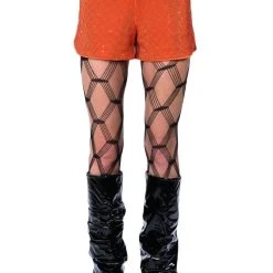 POP STAR SHINE BRIGHT RHINESTONE HOT SHORT IN ORANGE -helmut shop pop star shine bright rhinestone hot short in orange orange 14 14
