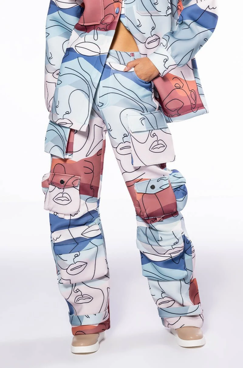 PRINTED CARGO JOGGERS 3 PRINTED CARGO JOGGERS