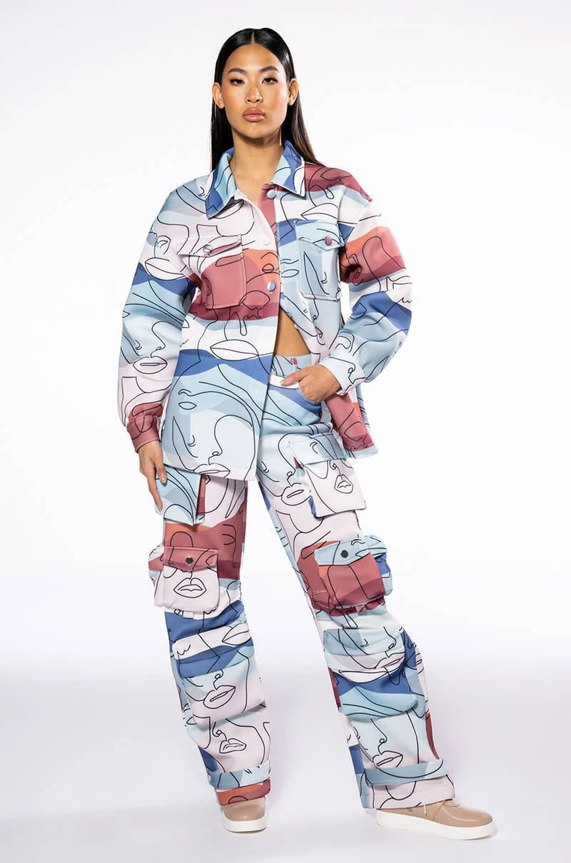 PRINTED CARGO JOGGERS 4 PRINTED CARGO JOGGERS - Image 2