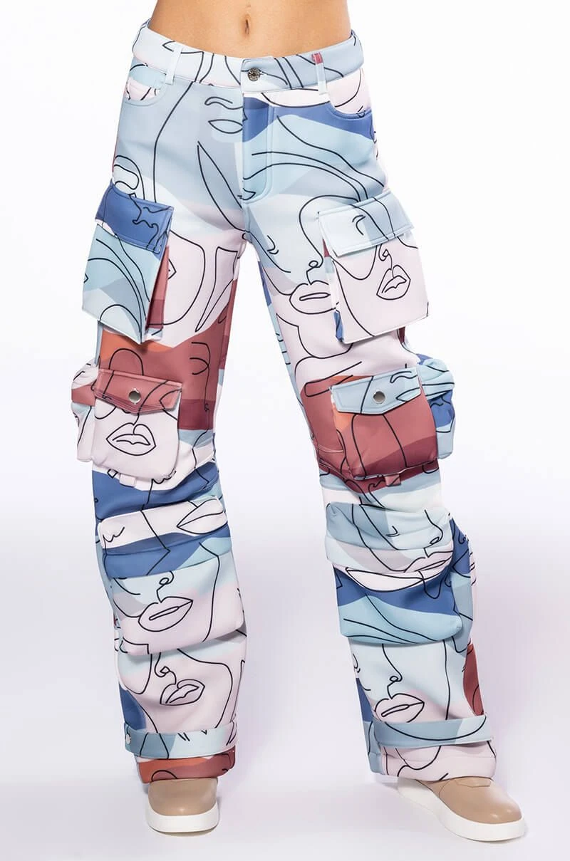 PRINTED CARGO JOGGERS 5 PRINTED CARGO JOGGERS - Image 3