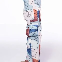 PRINTED CARGO JOGGERS 12 PRINTED CARGO JOGGERS -helmut shop printed cargo joggers multi 4 4