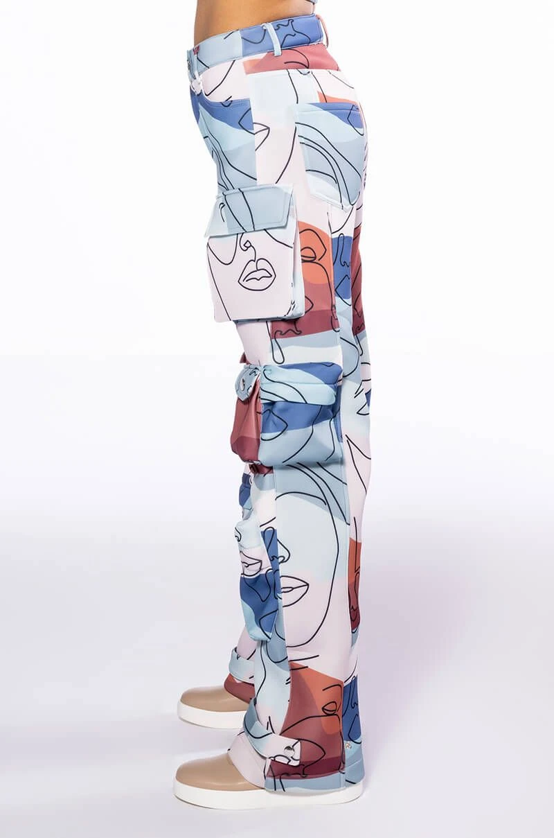 PRINTED CARGO JOGGERS 6 PRINTED CARGO JOGGERS - Image 4