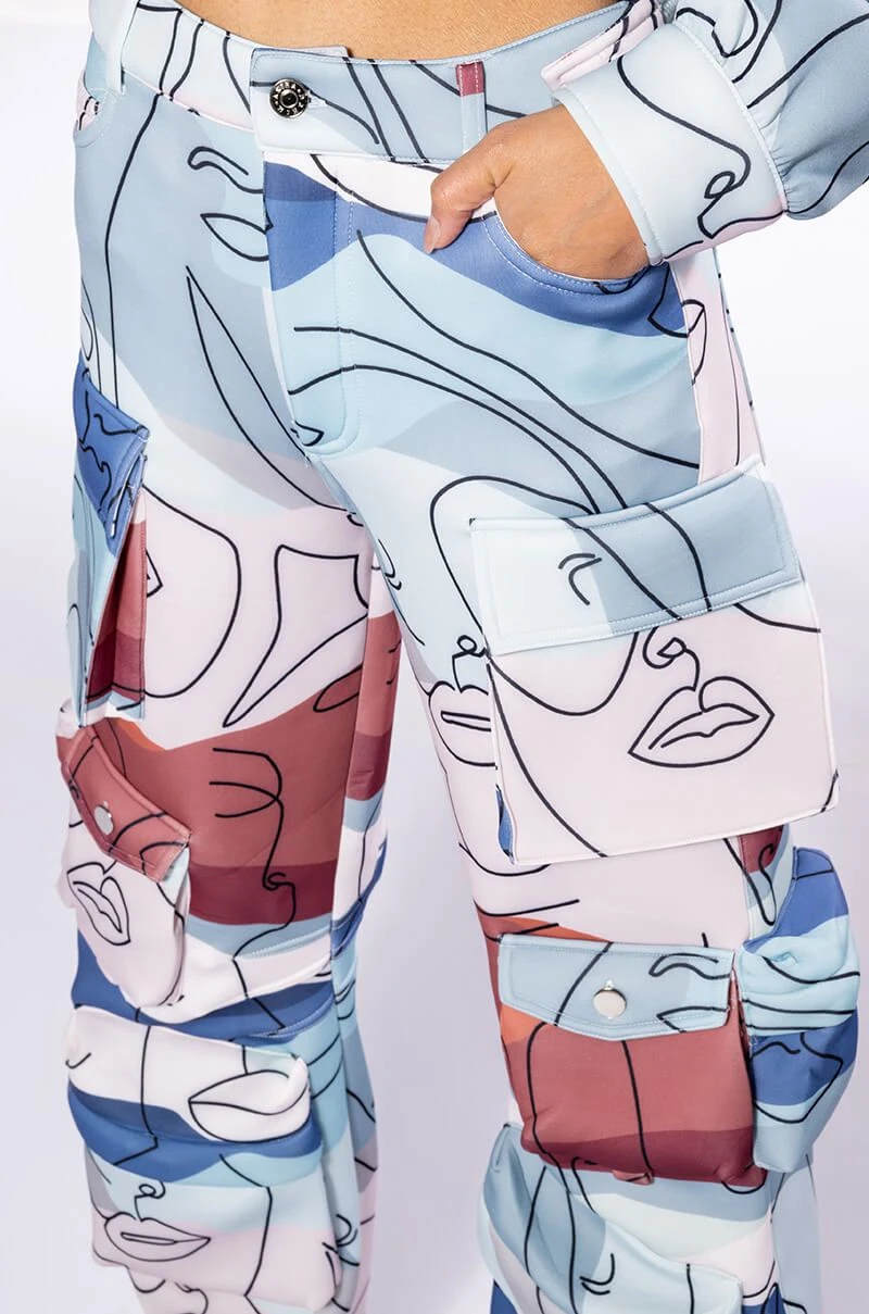 PRINTED CARGO JOGGERS 8 PRINTED CARGO JOGGERS - Image 6