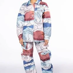 PRINTED CARGO JOGGERS 15 PRINTED CARGO JOGGERS -helmut shop printed cargo joggers multi 7 7