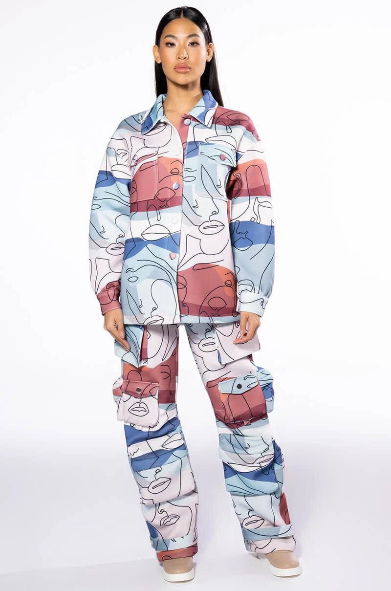 PRINTED CARGO JOGGERS 9 PRINTED CARGO JOGGERS - Image 7