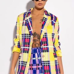 PRIVATE SCHOOL PLEATED MINI SKIRT -helmut shop private school pleated mini skirt purple multi 3 3 c1