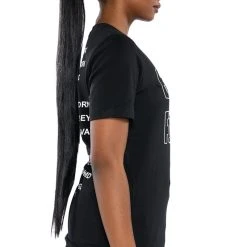 PUMA BLACK FIVES BARNSTORMING TEE -helmut shop puma black fives barnstorming tee black 4 4 c1