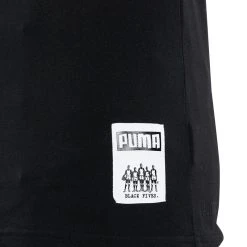 PUMA BLACK FIVES BARNSTORMING TEE -helmut shop puma black fives barnstorming tee black 6 6 c1