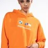 PUMA BMW WOMENS LOGO HOODIE -helmut shop puma bmw womens logo hoodie orange 1 1 c1