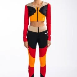 PUMA MULTI COLOR LOVE LEGGING -helmut shop puma multi color love legging red multi 8 8