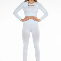 PUMA SEAMLESS TRAIN FORMKNIT LONG SLEEVE -helmut shop puma seamless train formknit long sleeve light blue 2 2 c1