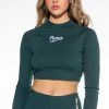 PUMA TEAM RIBBED LS TOP 2 PUMA TEAM RIBBED LS TOP -helmut shop puma team ribbed ls top green 1 1 c1