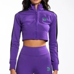 PUMA X DUA LIPA T7 Jacket 9 PUMA X DUA LIPA T7 Jacket -helmut shop puma x dua lipa t7 jacket purple 3 3