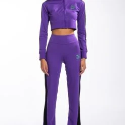 PUMA X DUA LIPA T7 Pants -helmut shop puma x dua lipa t7 pants purple 7 7