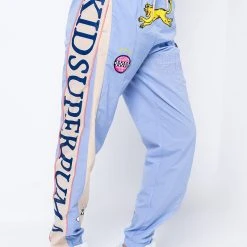 PUMA X KID SUPER TRACK PANTS -helmut shop puma x kid super track pants brunnera blue 3