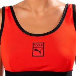 PUMA X VOGUE BRA TOP -helmut shop puma x vogue bra top red multi 8 8