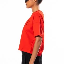 PUMA X VOGUE RELAXED GRAPHIC TEE -helmut shop puma x vogue relaxed graphic tee red 4 4