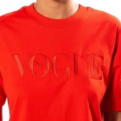 PUMA X VOGUE RELAXED GRAPHIC TEE -helmut shop puma x vogue relaxed graphic tee red 6 6